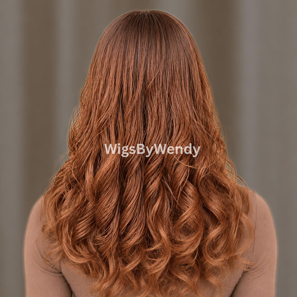 Spanish Curls Lace Closure Nano Twist Braids Wig, Lightweight African Wavy Weave Wig