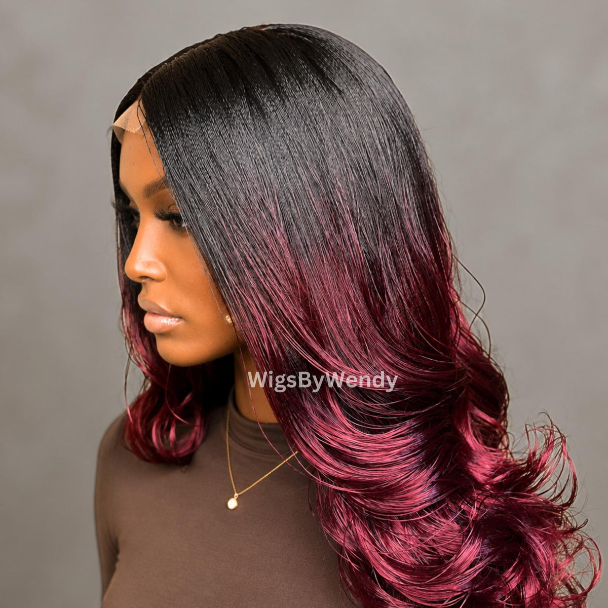 Spanish Curls Lace Closure Nano Twist Braids Wig, Lightweight African Wavy Weave Wig
